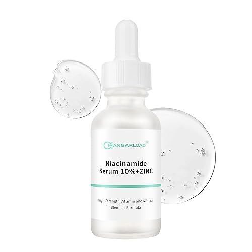 Niacinamida 10%+Zinc 1% Suero Para La Cara, Suero De Niacinamida Para La Cara, Dermatólogo, Alivio De Enrojecimiento-1.0 fl oz 1floz