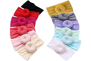 Qandsweet Baby Headbands: Exquisite Knot Bows for Precious Little Girls