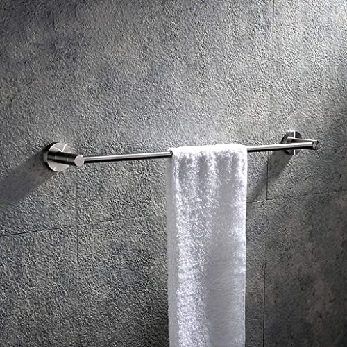 Porte-serviettes à barre unique support mural accessoire douche - 4