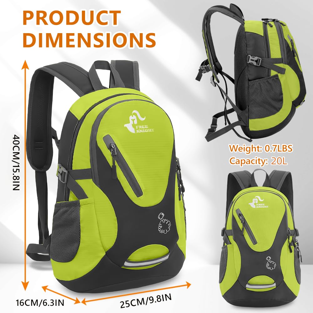 flintronic Zaino per Ciclismo, Impermeabile Zaino Da Trekking, Portatile Borsa Sportiva Da Esterno, Leggero e Versatile Borsa Da Ciclismo, per Trekking Viaggio Alpinismo Sport All'aperto