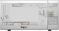 Vista 9 de Total Chef Horno microondas de 0.7 pies cúbicos - Microondas compacto de encimera, pequeño electrodoméstico de cocina de acero inoxidable