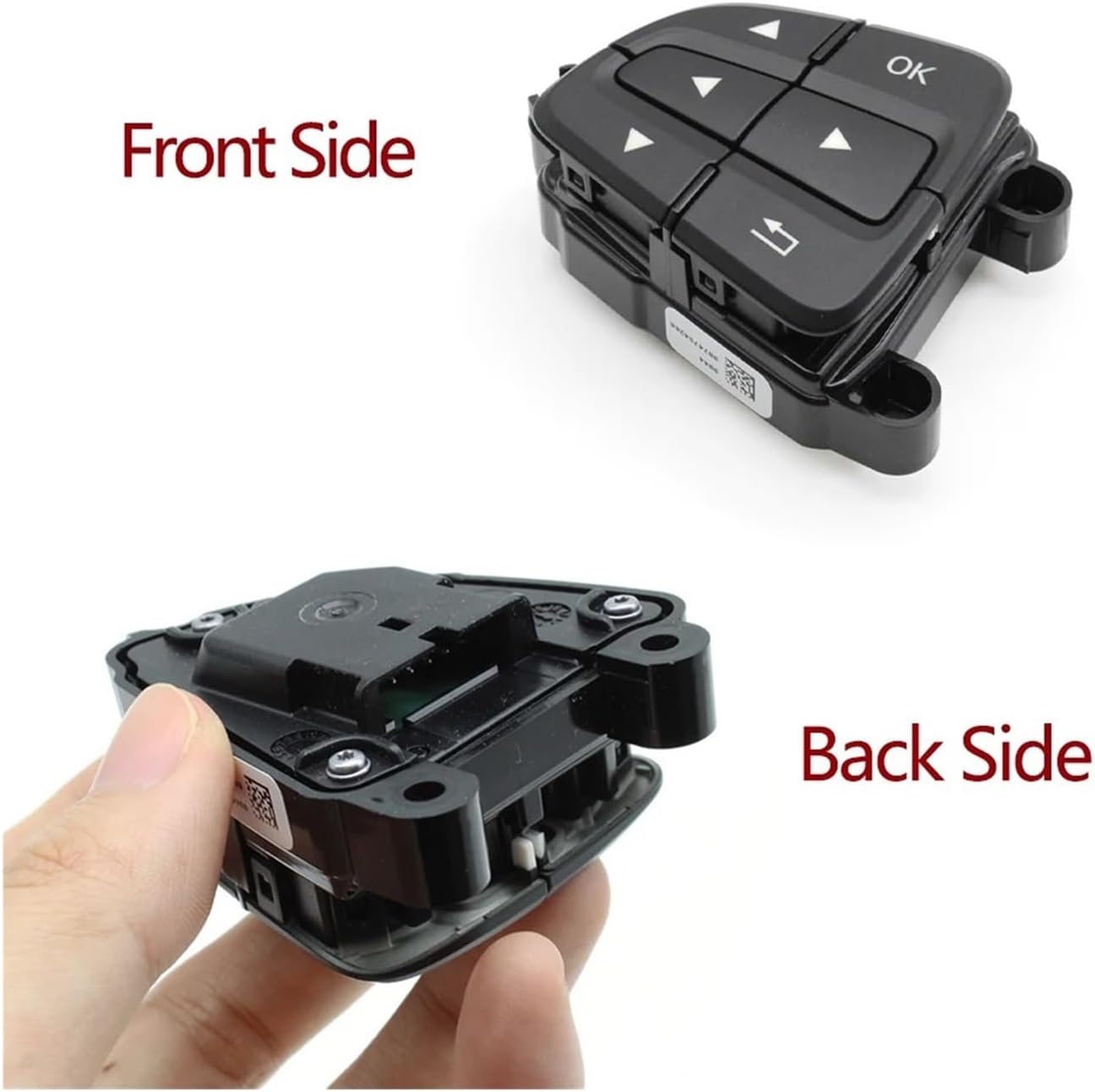 Car Multi-Function/Switch Buttons Phone Control Key Compatible GLS GLE W117 W166 W292 W156 W246 0999050600(Left Black)