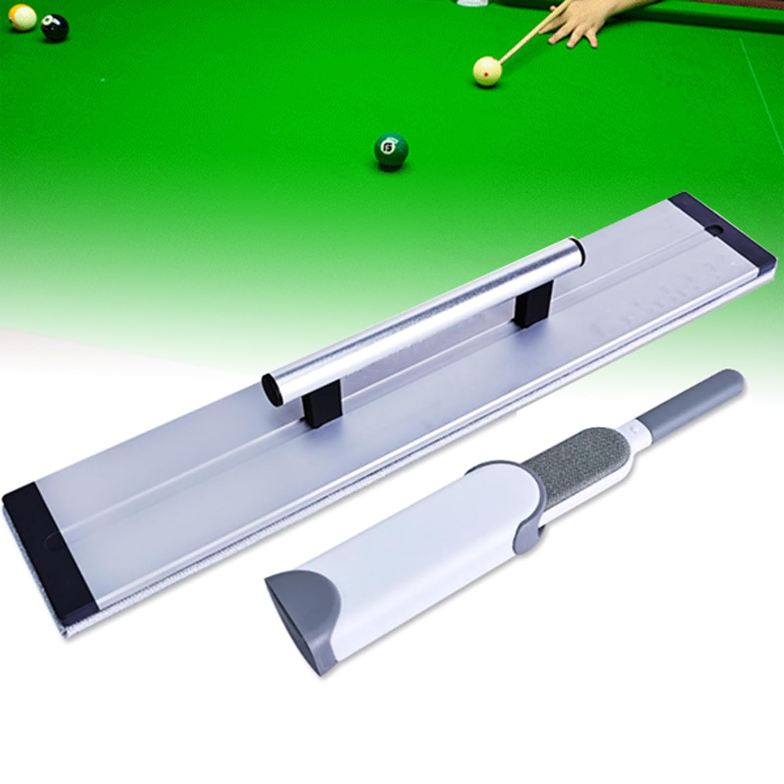 Brosse pour table de billard pour nettoyer les résidus de craie