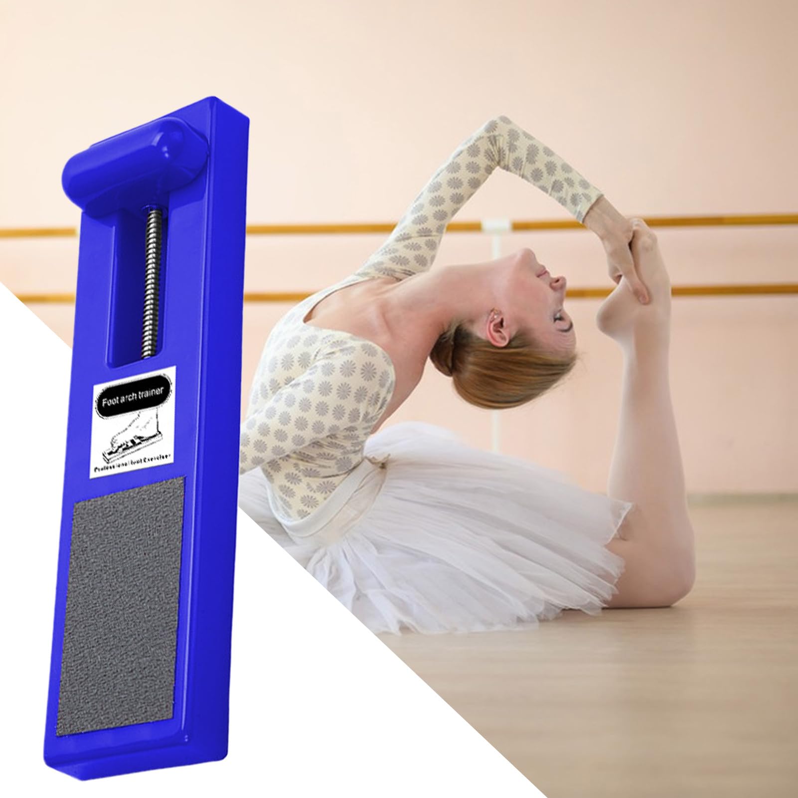 Calcio Arch Trainer, allenatore del piede per ballerini Kit di formazione | Allenatore di forza delle dita dei piedi, supporto per strumento di condizionamento della danza, leggero e portatile per
