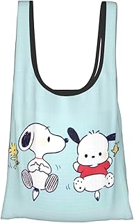エコバッグ スヌーピー アニメ 折りたたみ式 ショッピングバッグ かわいい トートバッグ 大容量 軽量 防水 買い物バッグ おしゃれ 人気 漫画