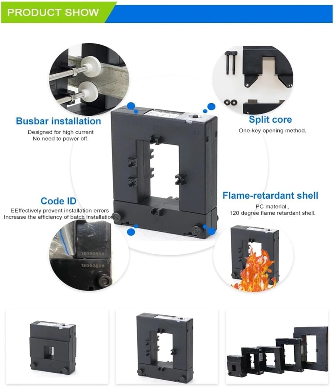DP-23 Clip Type Current Transformer Open Type 400A/5A-150A/5A Split core Current transducer(300A-5A)