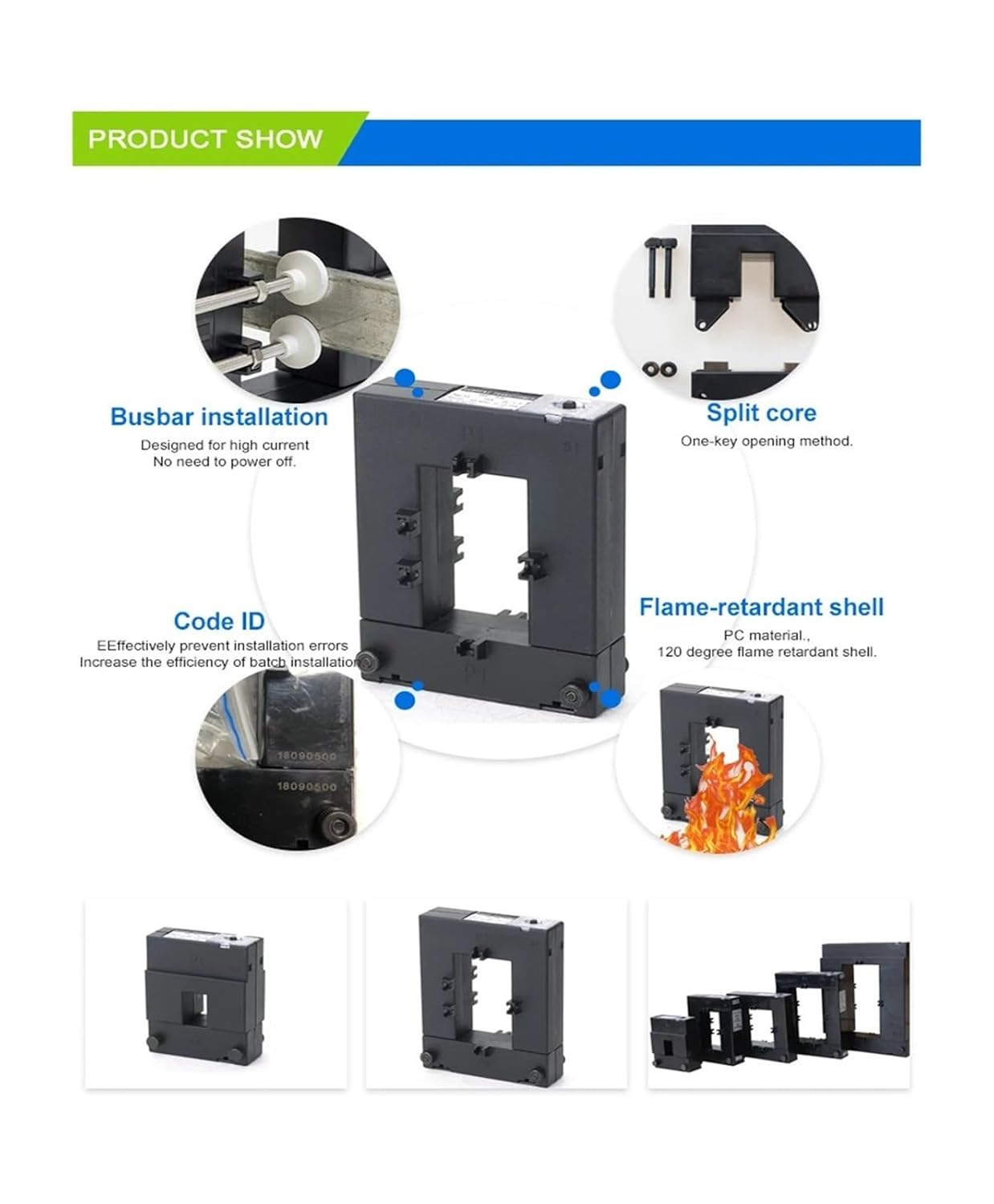 DP-23 Clip Type Current Transformer Open Type 400A/5A-150A/5A Split core Current transducer(300A-5A)