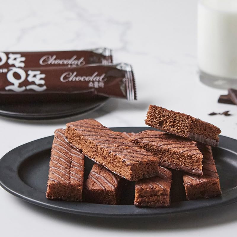 ORION European-Style Cheese Cake Pie, Chocolate Snack Pies, Korea Casual Snacks, Perfect for Snacks, Afternoon Tea Pastries, Breakfast, Desserts, Silky and Smooth Taste, Individually Packed 12Pcs (294g, ALL)