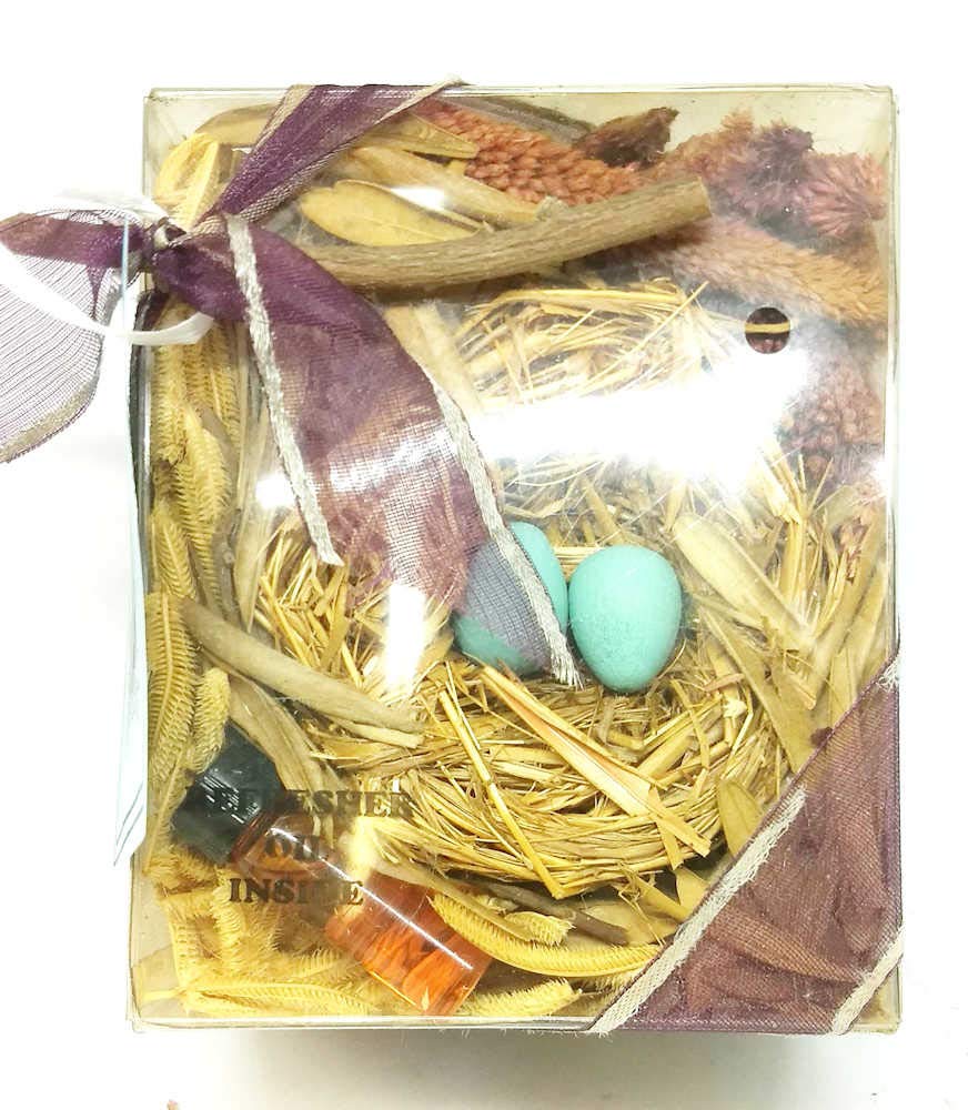 Home For ALL The Holidays Bird Nest Potpourri (Lavender)