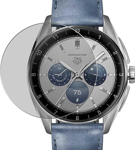 Puccy Privacy Screen Protector, compatible with TAG Heuer Connected SBR8010.BC6636  SBR8081.BT6299 Anti Spy Film TPU Guard  Not Tempered Glass