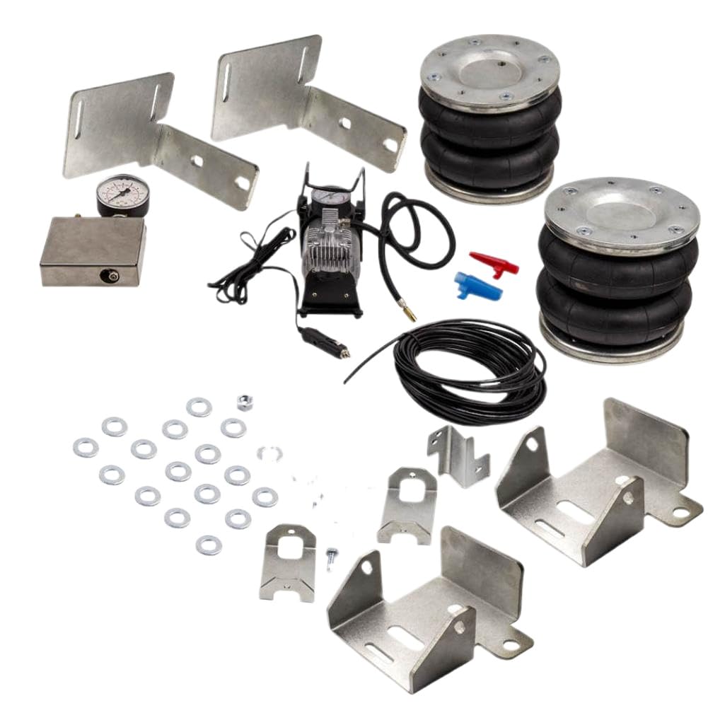 Rboand Onecolor Air Spring And 12V Compressor Suspension Kit Compatible With Transit 4000Kg 2001-2024