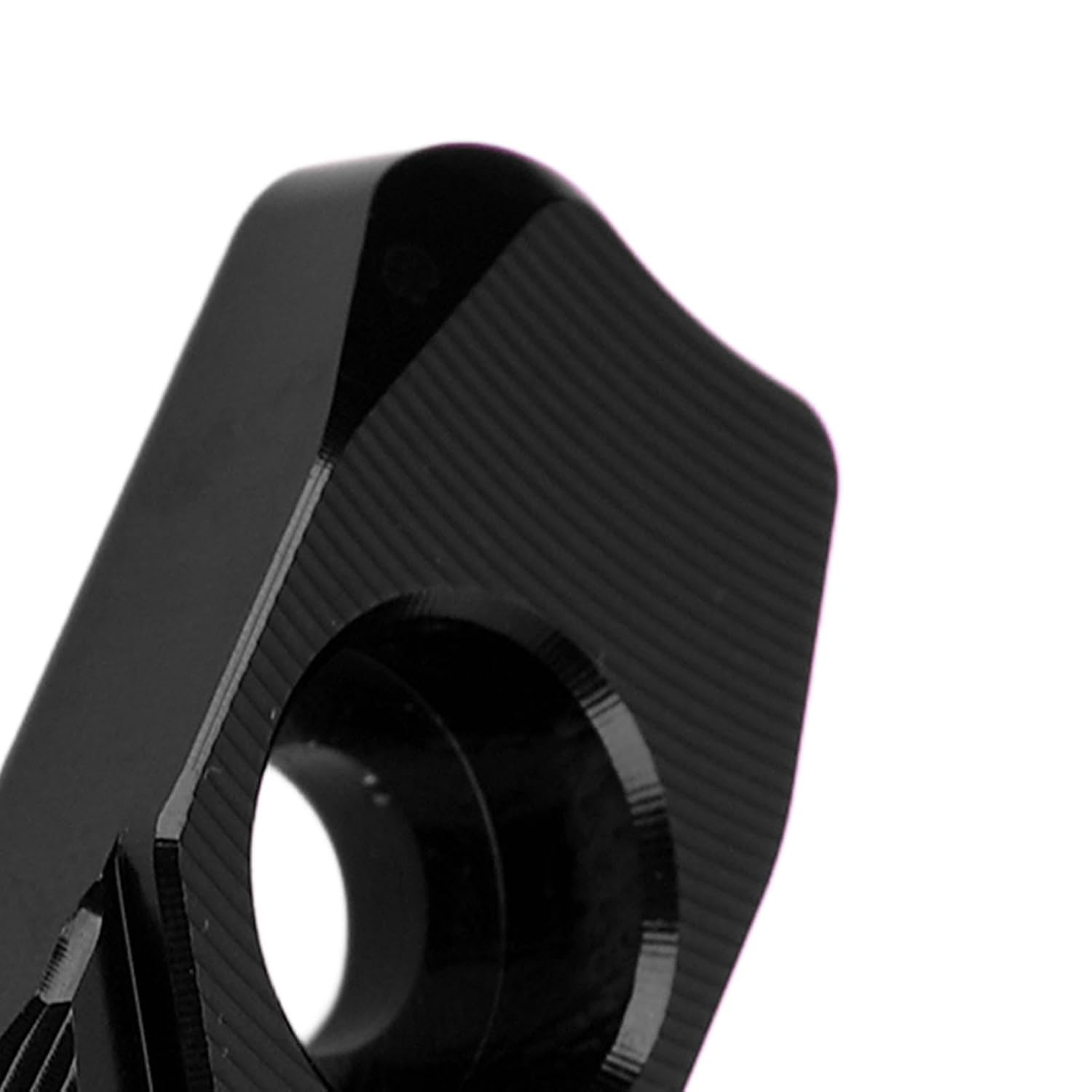Alomejor Osłona Czujnika ABS Motocykla Przednie Koło ze Stopu Aluminium CNC Osłona Czujnika ABS Chroni Przed Zadrapaniami Kurzem i Kontaktem Łatwa Instalacja dla Kierowców ADV160 ADV150 BLACK