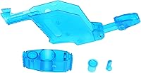 Vista 3 de WORKER Modblasters - Kits de pez espada para Nerf Stryfe Modificar Toy Color Azul Transparente