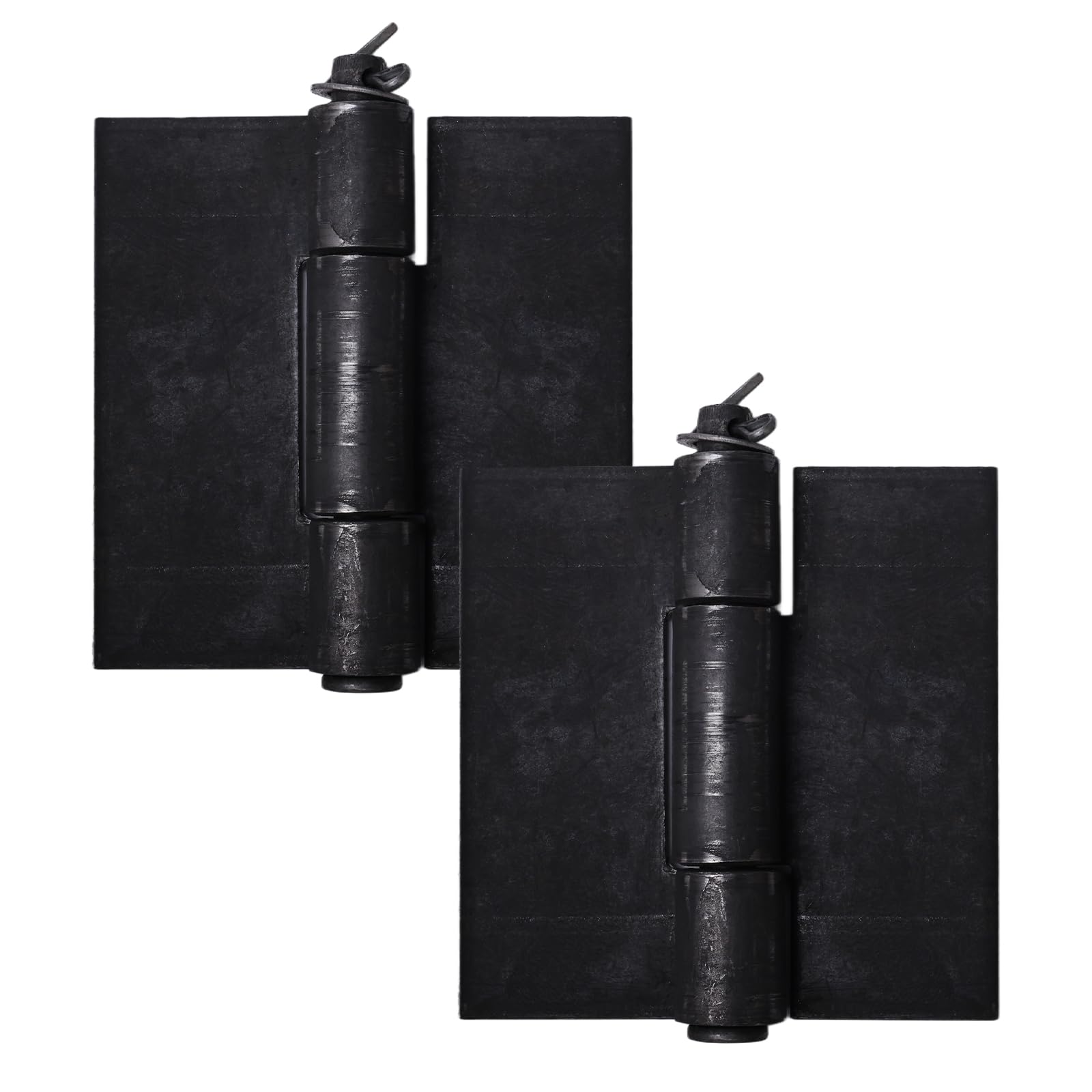 Storystore 2 Pcs Door Hinges 110 x 105 mm Metal Weldable Gate Hinges