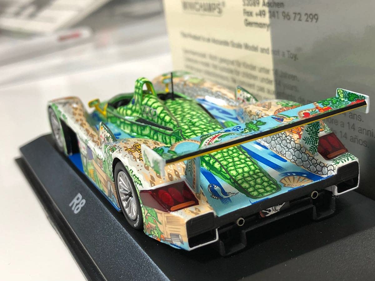 Amazon.co.jp: 1/43 Mini Champs Audi R8 McNish ALMS 2000 Le Mans