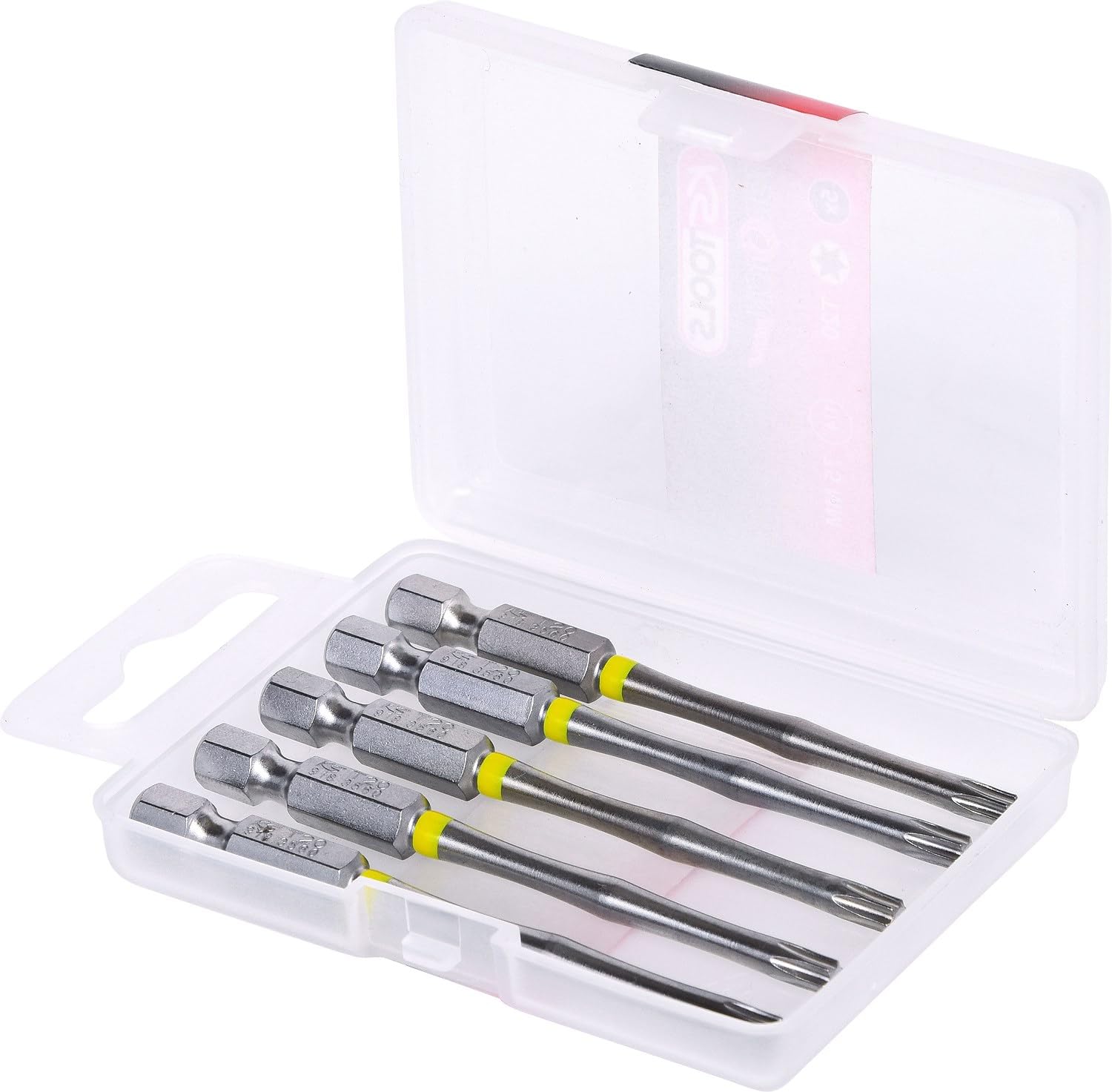'KS Tools 9183561 Torsion Power Bit TX, 75 mm, T20 1/4 (Pack of 5)