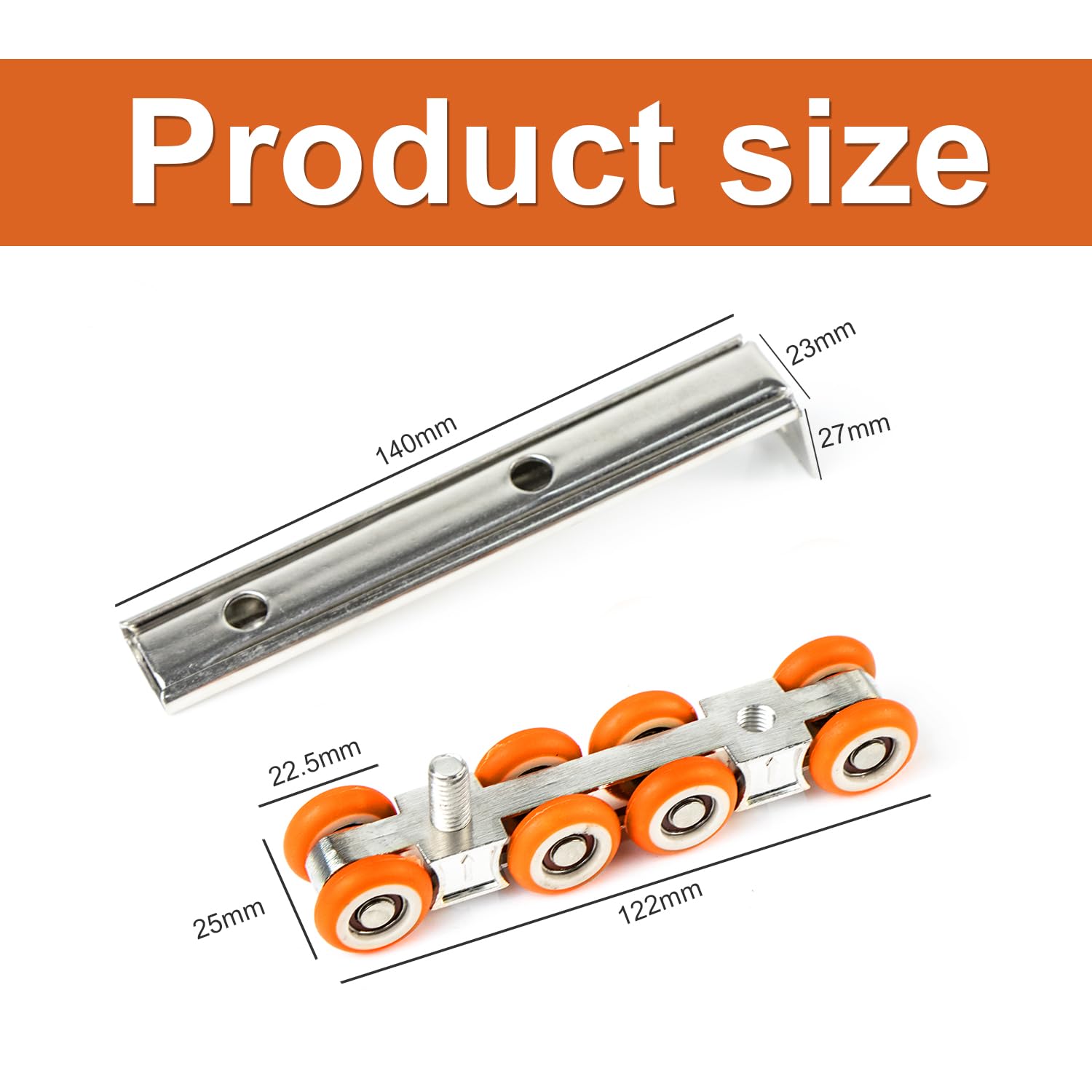 Sliding Door Sliding Door Fitting, Sliding Door Rollers, Rail Sliding Door - Image 2