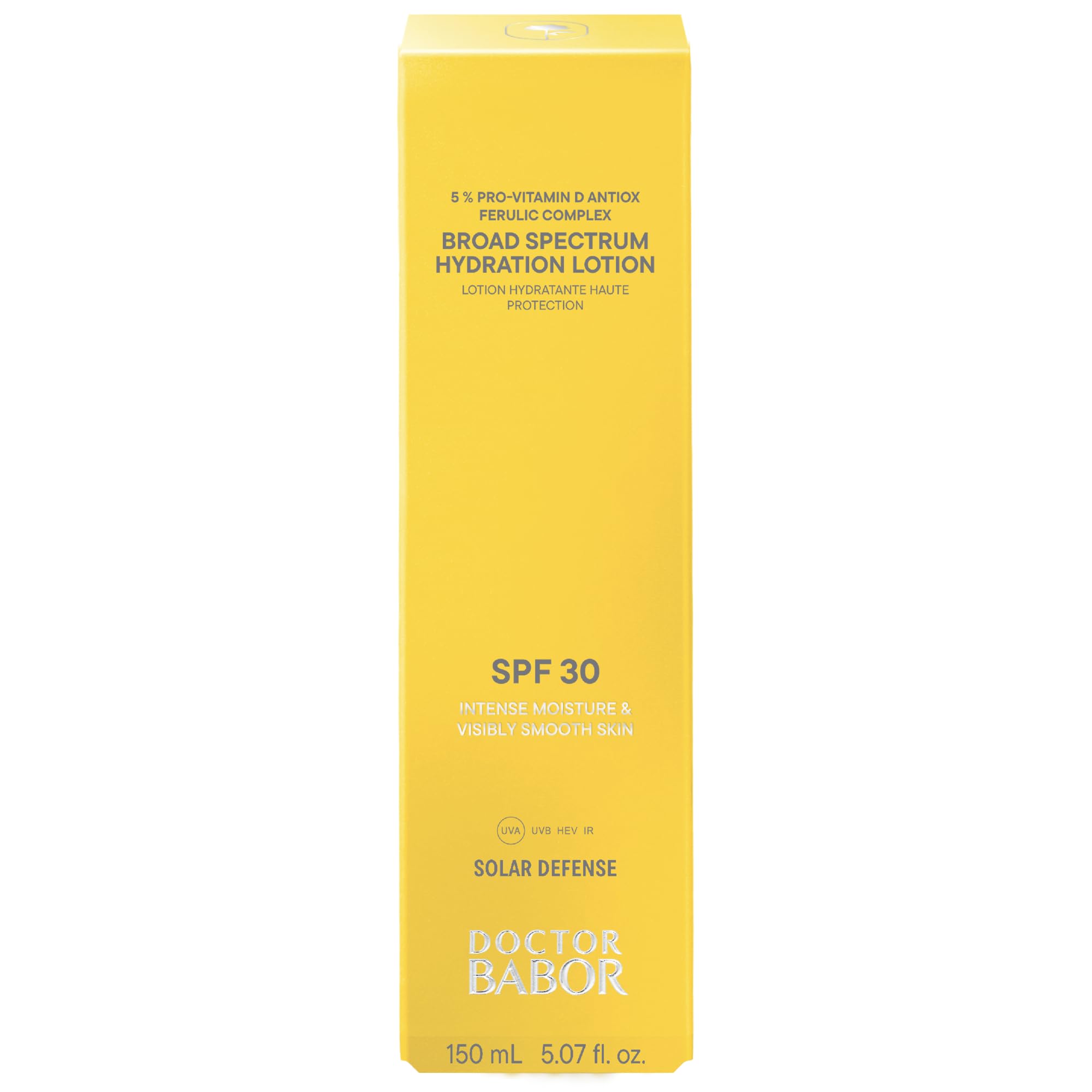 BABOR Broad Spectrum Hydration Lotion SPF 30, Loción hidratante de amplio espectro, 150ml