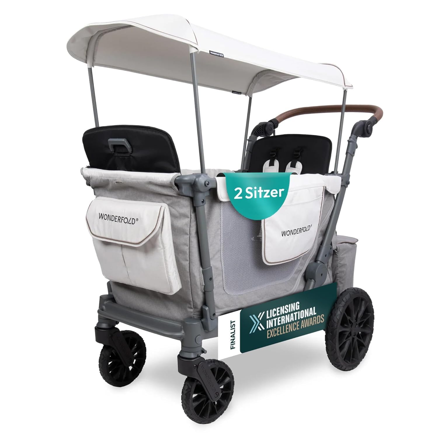 L2 Passeggino Doppio Carro - Grigio