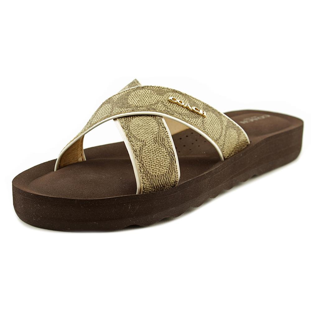 Buy Coach Janine Slide Strap Sandals Signature Online at desertcartSamoa