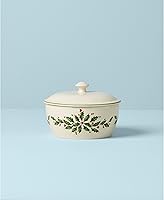 Vista 15 de Lenox 146504510 - Tazón de verduras navideño