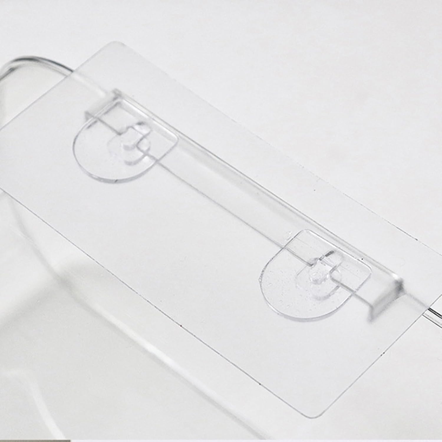 Hanging Trash Can with Lid Kitchen Compost Bin for Under Sink and Transparent Wall Mounted Garbage Can Dorm Room Organization Box