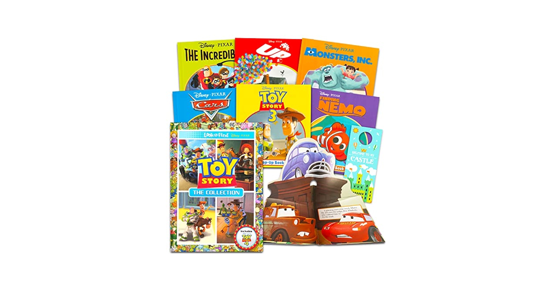 TOY STORY POP UP BOOK (トイストーリーのしかけ絵本) Amazon.com: Disney Toy Story Pop Up Books Set for Toddlers 1