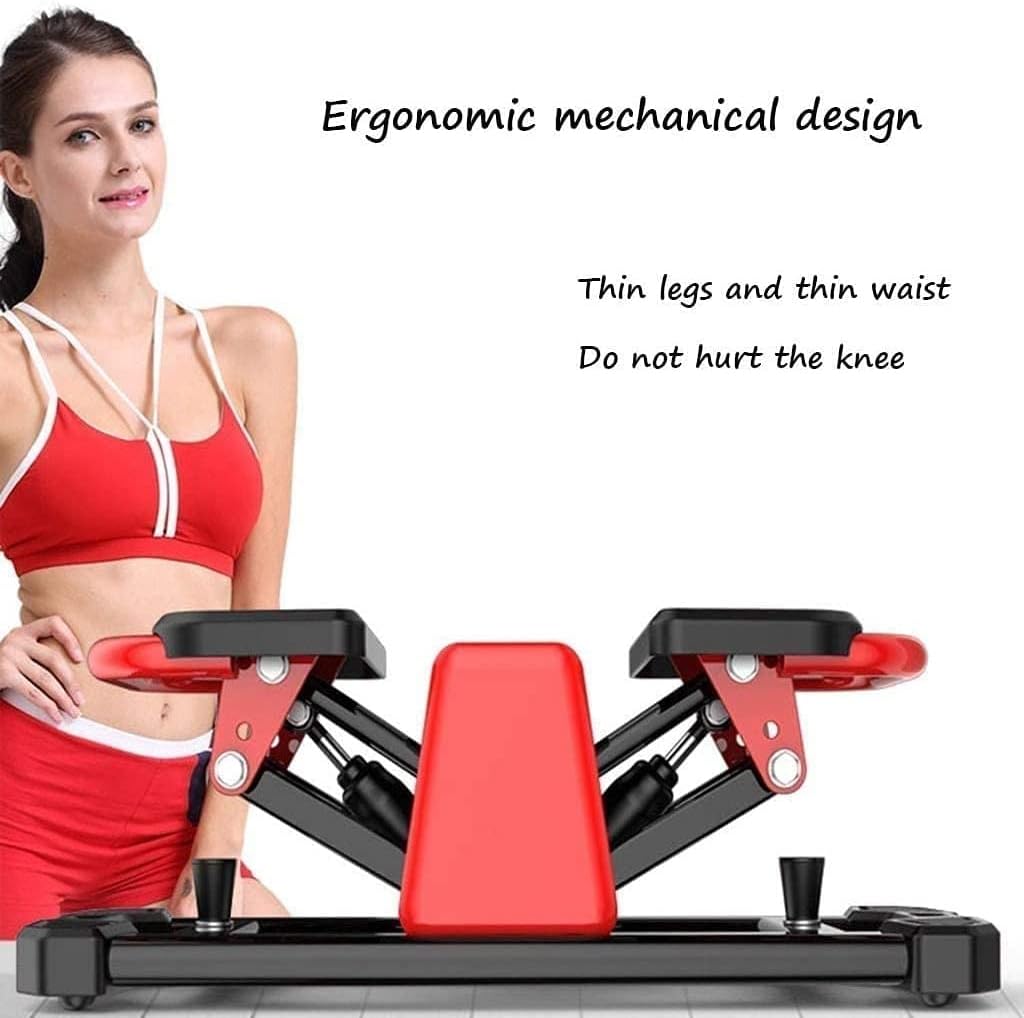 Stair Stepper Mini Stair Stepper Twisting Step Fitness Machine with LCD Monitor Aerobic Stepper Exercise Platform Workout