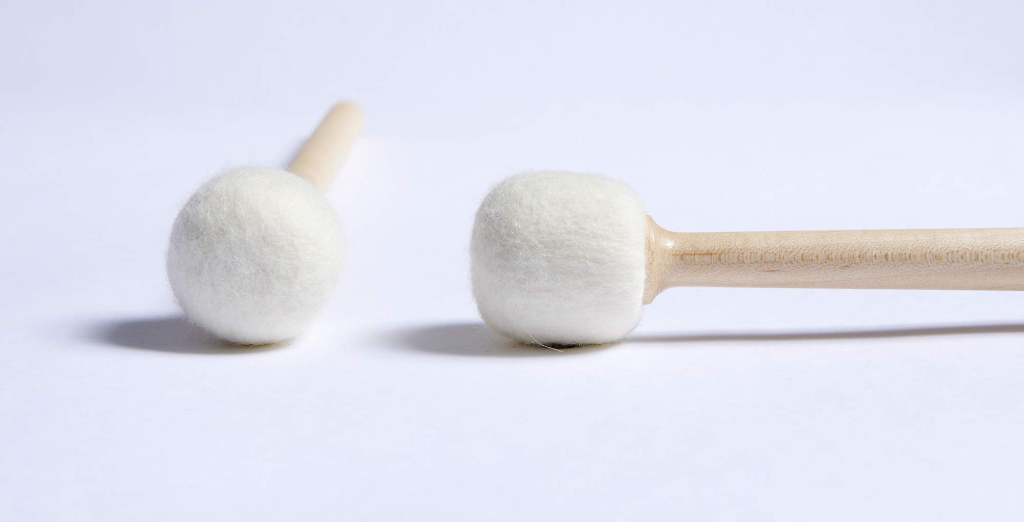 YAMAHA Timpani Mallet NO130 Bacchette da Pugno, in Acero, Tre Modelli disponibili duro, medio e morbido