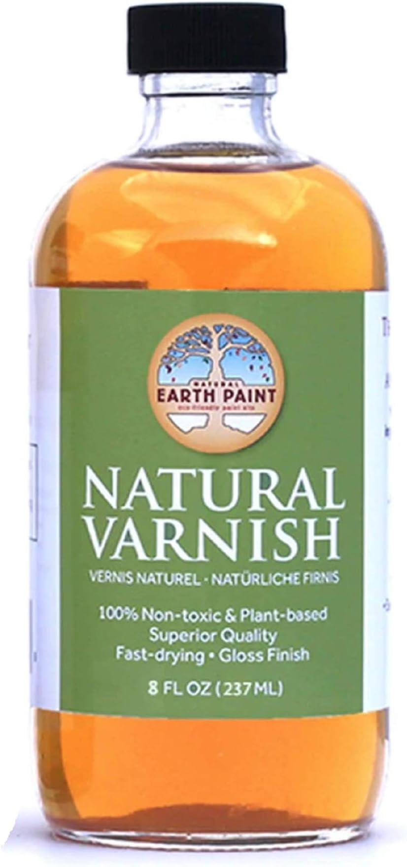 Natural Earth Paint Varnish Natural NonToxic Wood Finish Clear