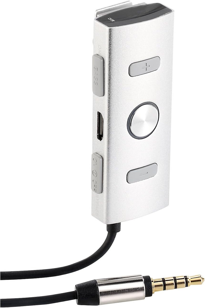 Auviso Headphone Amplifier with Microphone for Smartphone/iPhone/MP3 Player