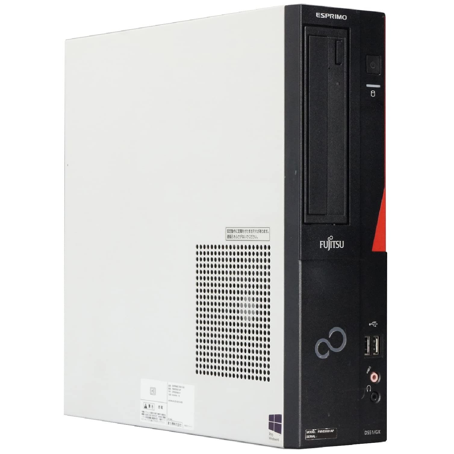 富士通 ESPRIMO D551/GX Cele-G1610/2G/250G/DVDRW/Win7Pro【中古】 r-a200