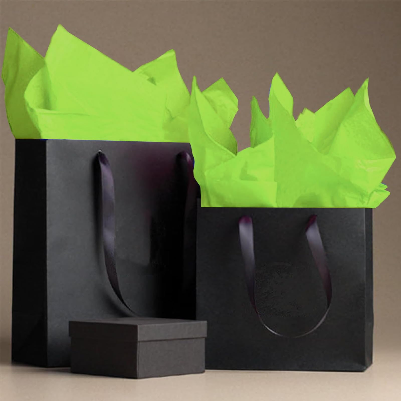 Light Green Tissue Paper for Gift Bags, 60 Sheets Decorative Art Tissue Bulk for Christmas Easter Spring Packaging DIY Art Crafts Birthday Wedding Holidays, 14 X 20 Inch