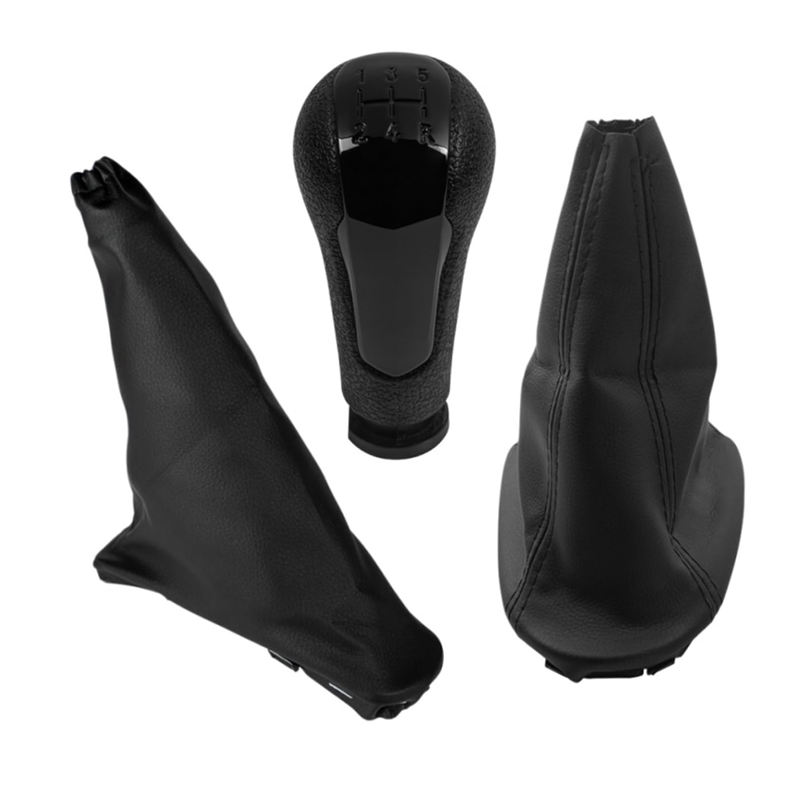 Kunyos 3Pcs Silver-2 Performance Shift Knob For Chevrolet For Chevy For Spark M300 2011-2016