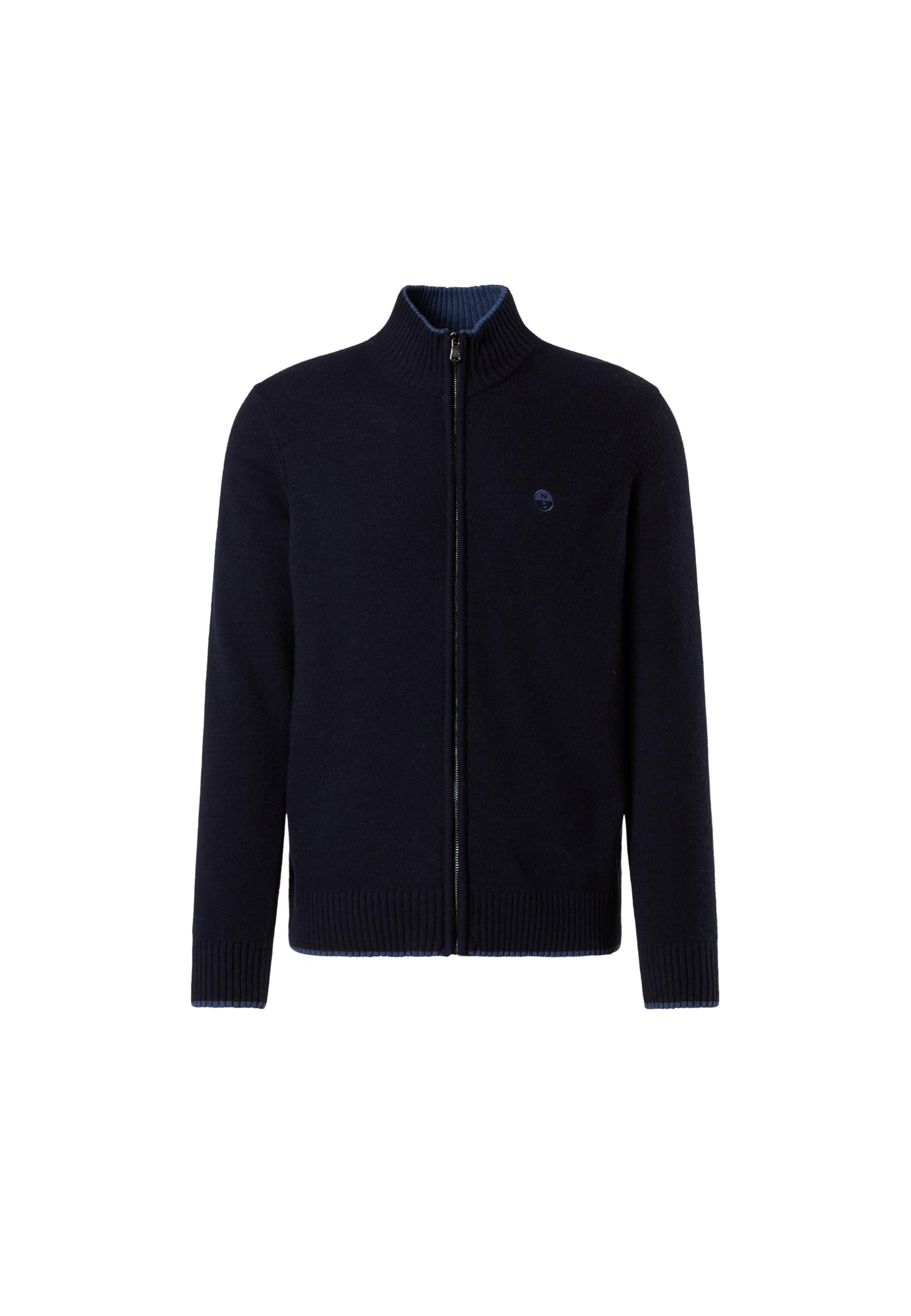 NORTH SAILS Cardigan Uomo in Misto Cashmere con Zip