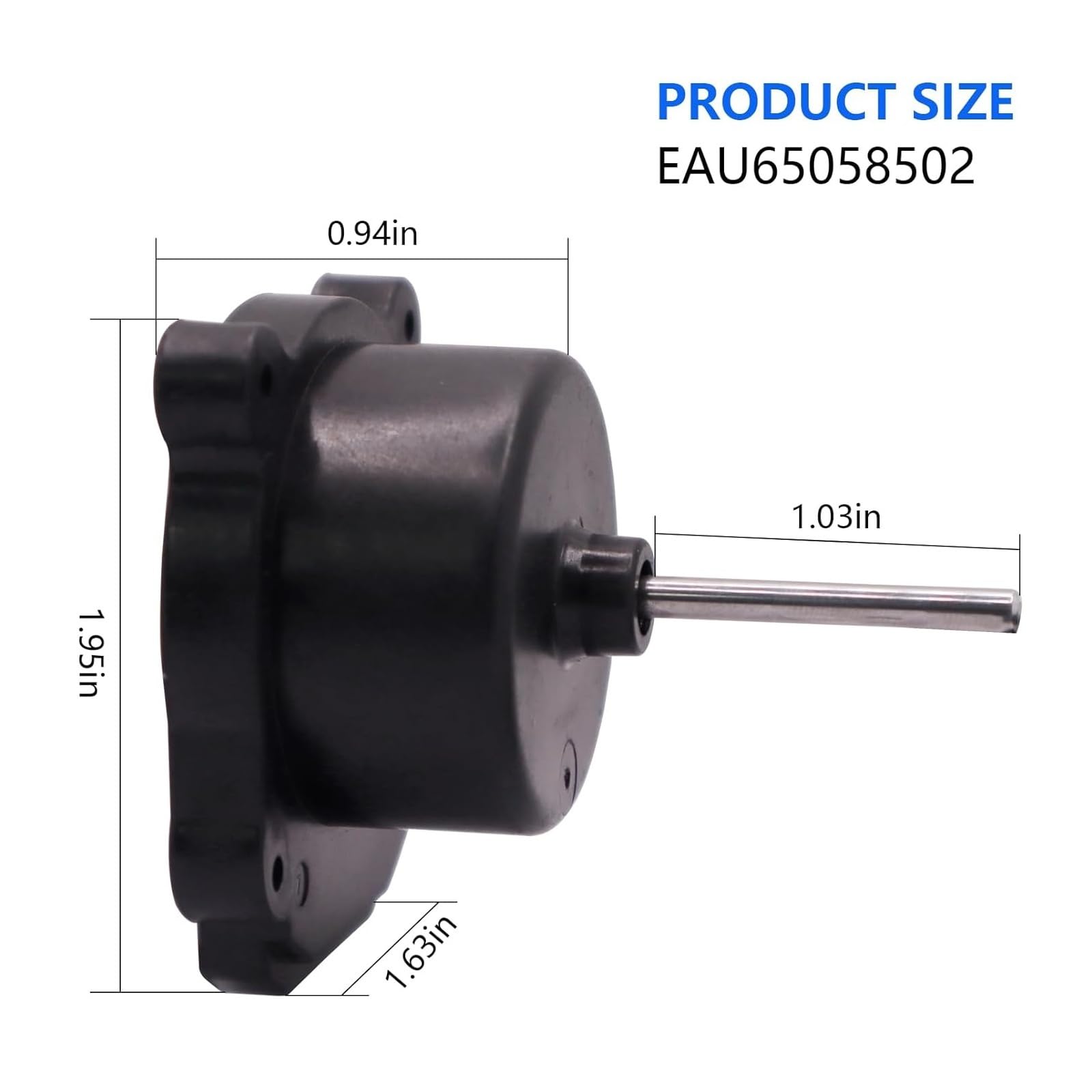 10-Pack EAU65058502 EAU64843805 RFD3410A102A EAU65058501 Motore del ventilatore del condensatore del frigorifero for AP7178309 PS16662422 EAP16662422