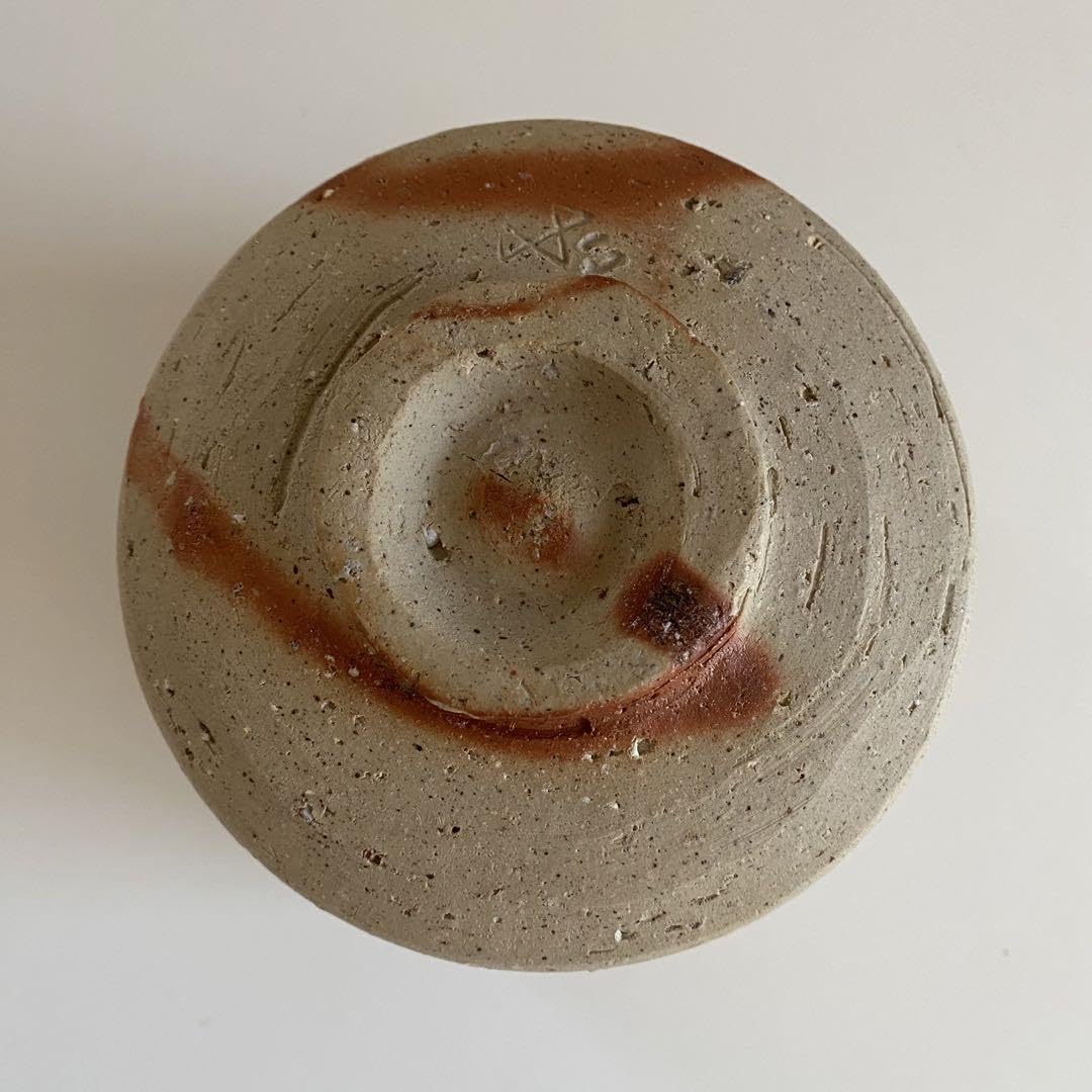 Amazon.co.jp: 茶道具金重周作 火襷茶碗 金重陶陽 : ホーム