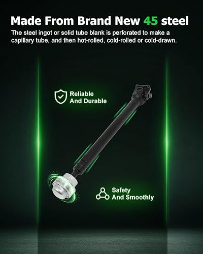 Vista 124 de SCITOO Longitud del eje de hélice del eje de transmisión delantero 36.2 pulgadas compatible con 2001-2004 para Jeep Grand para Cherokee 4.0L