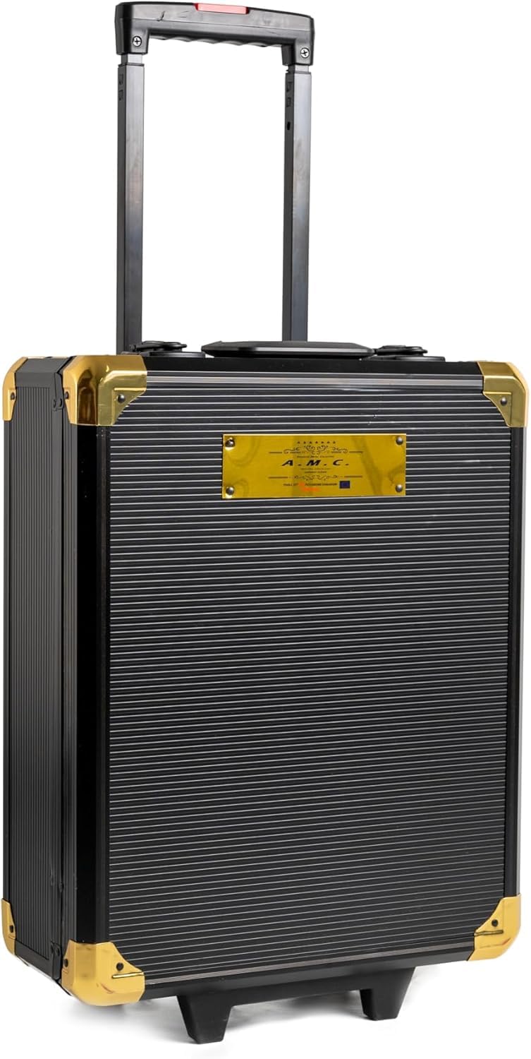 Trolley Porta Attrezzi 849 Pezzi in Acciaio Cromo Vanadio | Valigia Portautensili Professionale con 3 Cassetti, Carrello da Lavoro per Casa, Garage e Officina