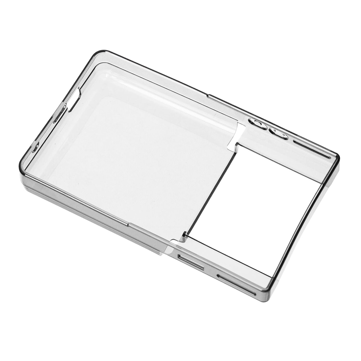 Analogue Pocket Tpu Case, Cutouts Shockproof Scratch 5.91 * 3.54 * 0.98in Semi Transparent Cover for Handheld Game Console Daily Protection Travel Carrying