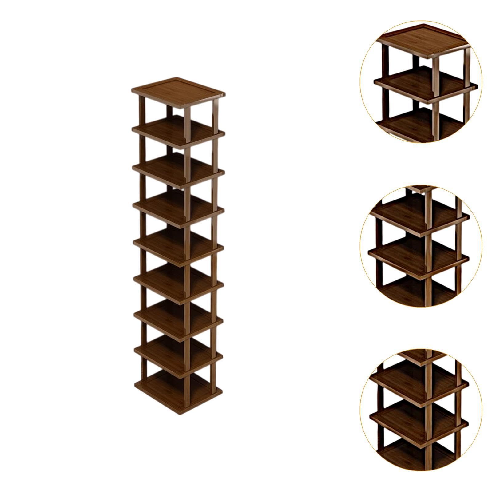 Vertical de con Caja de Almacenamiento para Espacios Pequeños, Ideal para La Entrada O La Puerta Principal.