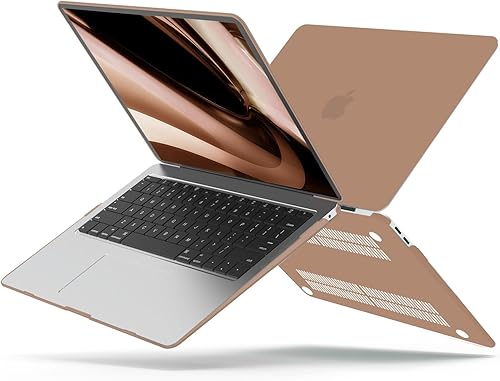 Miniatura 96 de B BELK Funda compatible con MacBook Air de 13 pulgadas 2022 2021 2020 2019 2018 M1 A2337 A2179 A1932 Touch ID, carcasa rígida de plástico para Verde
