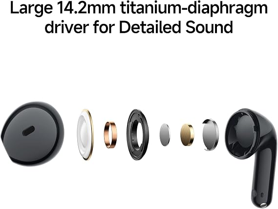 Xiaomi Redmi Buds 8 Active White Kablosuz Bluetooth Kulaklık, Güçlü Bas Performansı, Yapay Zeka Destekli Gürültü Azaltma, Uzun Pil Ömrü, Beyaz