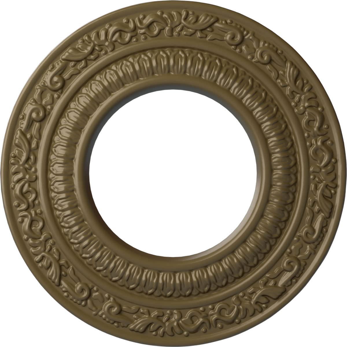 8 1/8"OD x 4 1/8"ID x 1/2"P Andrea Ceiling Medallion (Fits Canopies up to 4 1/8") — Amazon image 32