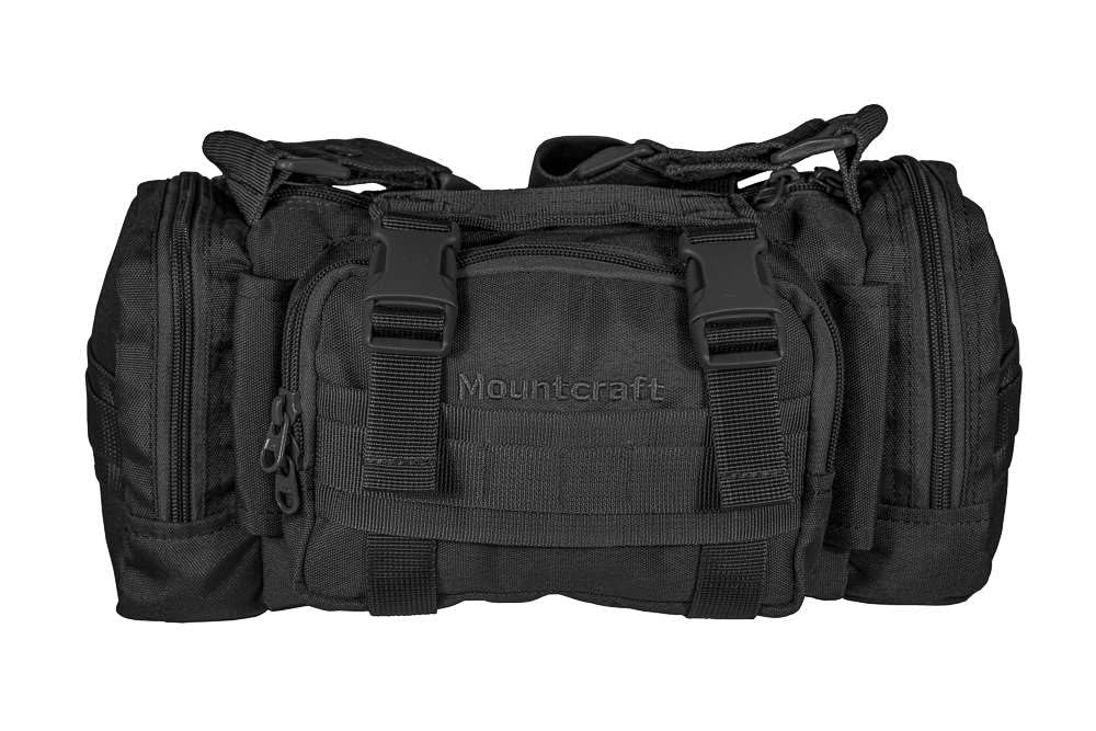 MountcraftTactical Messenger Bag for Men | Multi-Use Outdoor Sports Waist Bag | Durable 900D Polyester Hiking Shoulder Bag | Travel Handbag for Hunting, Camping, & Hiking