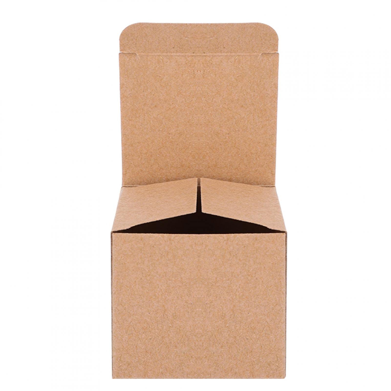 50pcs Kraft Paper Box