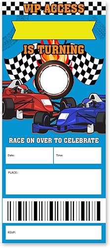 Miniatura 8 de brayqu Invitaciones de Fiesta de Cumpleaños de Regreso a los 70 Invitaciones Tipo Boleto Temáticas Retro de los 70 para Rellenar (20 Tarjetas de