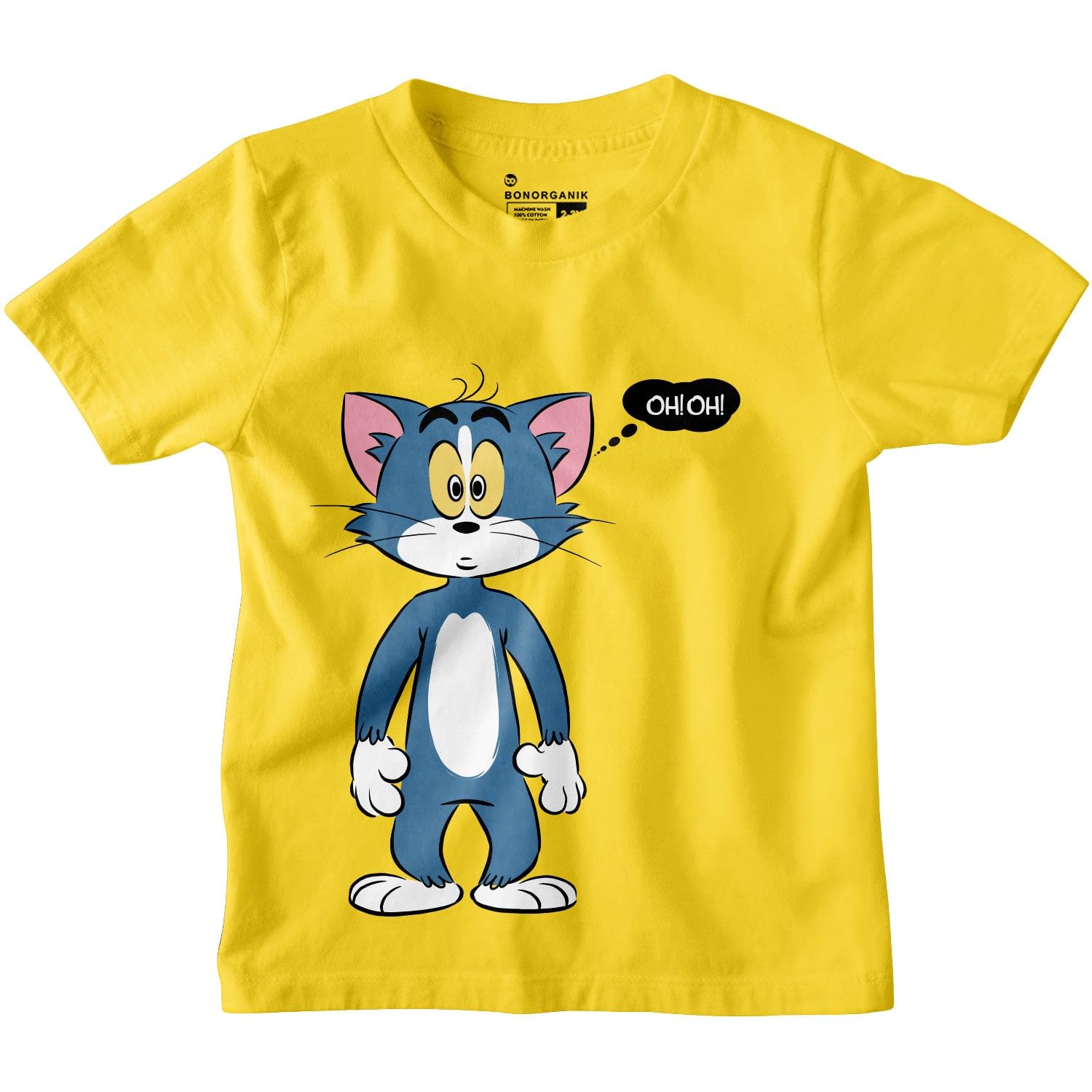 Bon Organik Official Disney Mickey Boys T-Shirt ||Boys Cotton Tshirt Printed