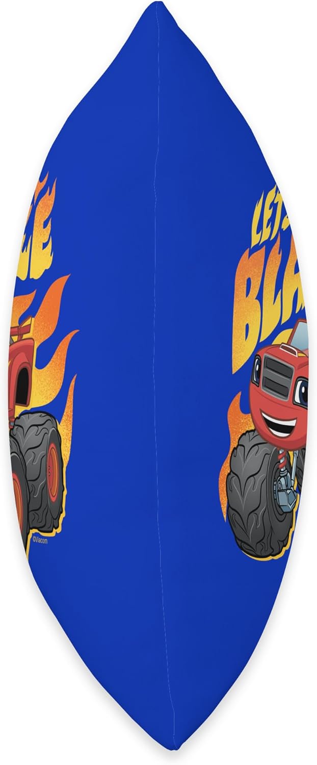 Hot Wheels Monster Trucks - Blaze Throw Pillow