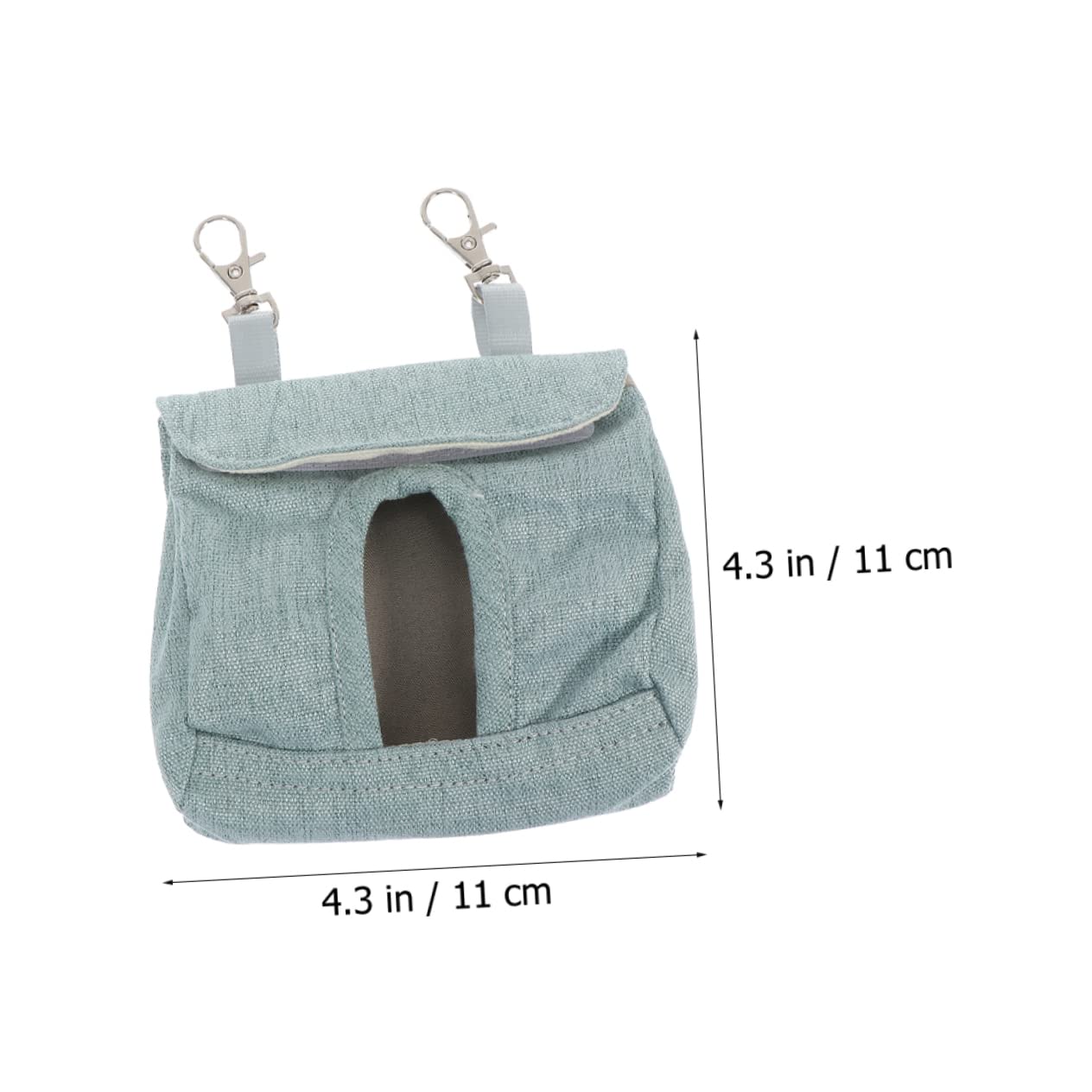 Angoily 10piezas Bolsa De Almacenamiento para Heno De Cobayas y Conejos Bolsa Colgante para Alimentación De Mascotas Material De Resistente y Lavable para Chinchillas y Roedores